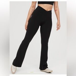 OFFLINE By Aerie Real Me High Waisted Crossover Flare Legging